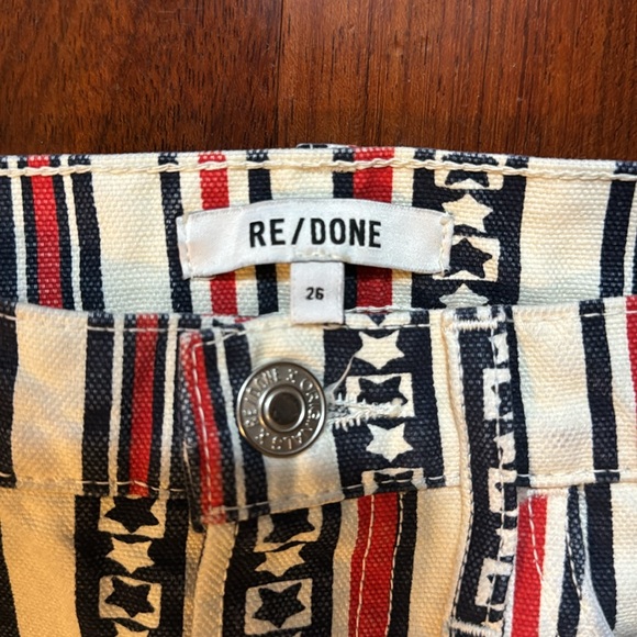 NWOT Re/Done x Ford 70s Bootcut Star Stripe - Picture 6 of 8
